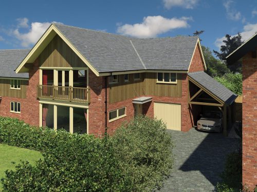 The Pines, Harmer Hill built by Shingler Homes, New Homes Developers in Shropshire.