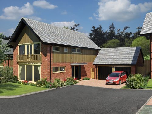 The Pines, Harmer Hill built Shingler Homes, New Homes Developers in Shrewsbury.