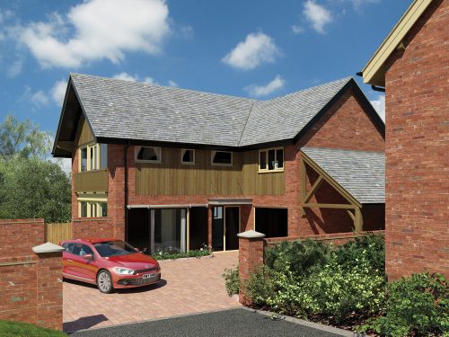 The Pines, Harmer Hill. New houses in Shropshire developed by Shingler Homes, Shropshire Developers.