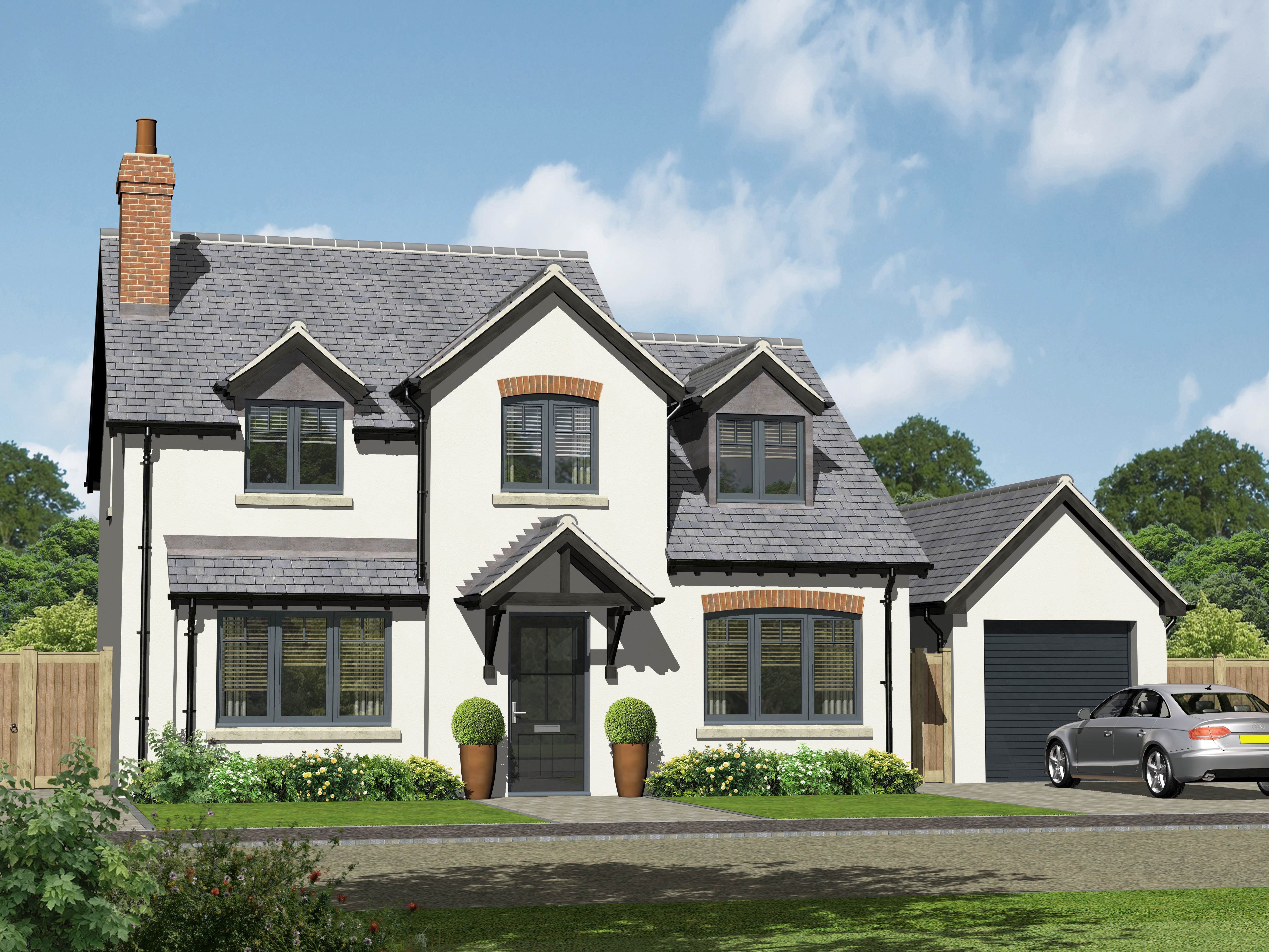 COLEMERE Plot 26 (Rendered) Shingler Homes