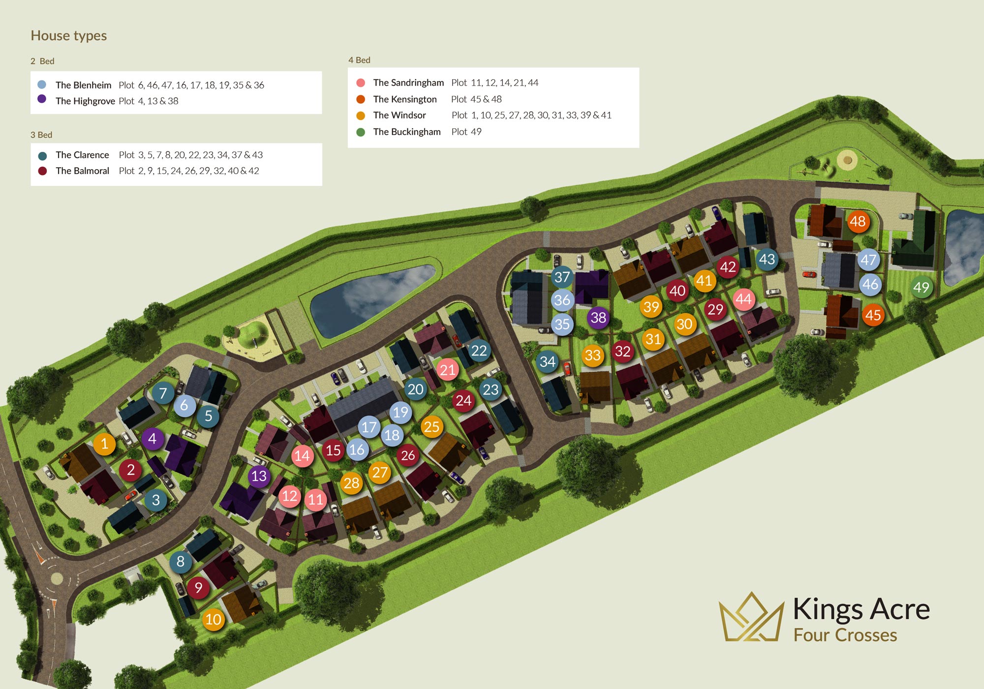 Kings Acre Site Plan